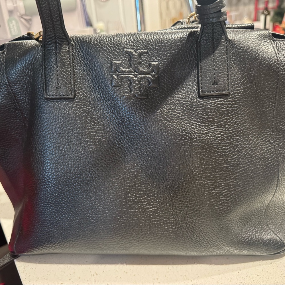 Tory Burch Leather Black Purse